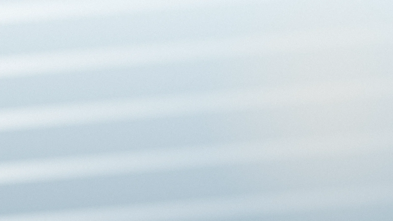 Bandas de azul pálido, como la corriente fría de un aire acondicionado