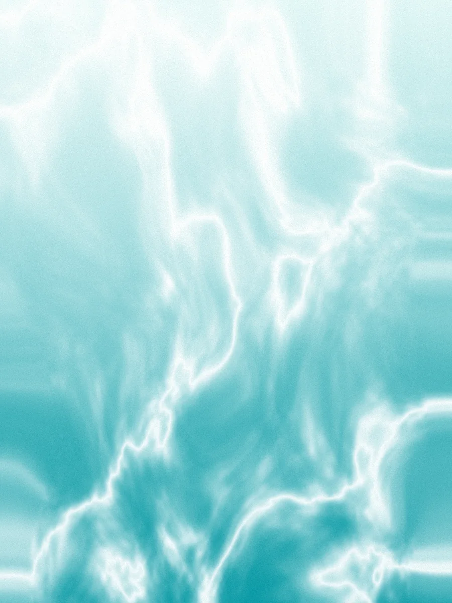 Moving turquoise water, like stepping out of the sea