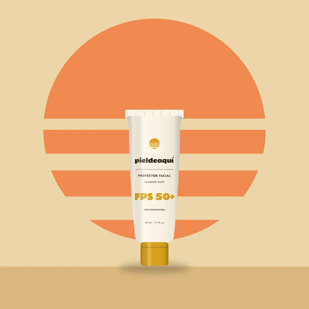 Protector Facial Anti Brillo FPS 50+