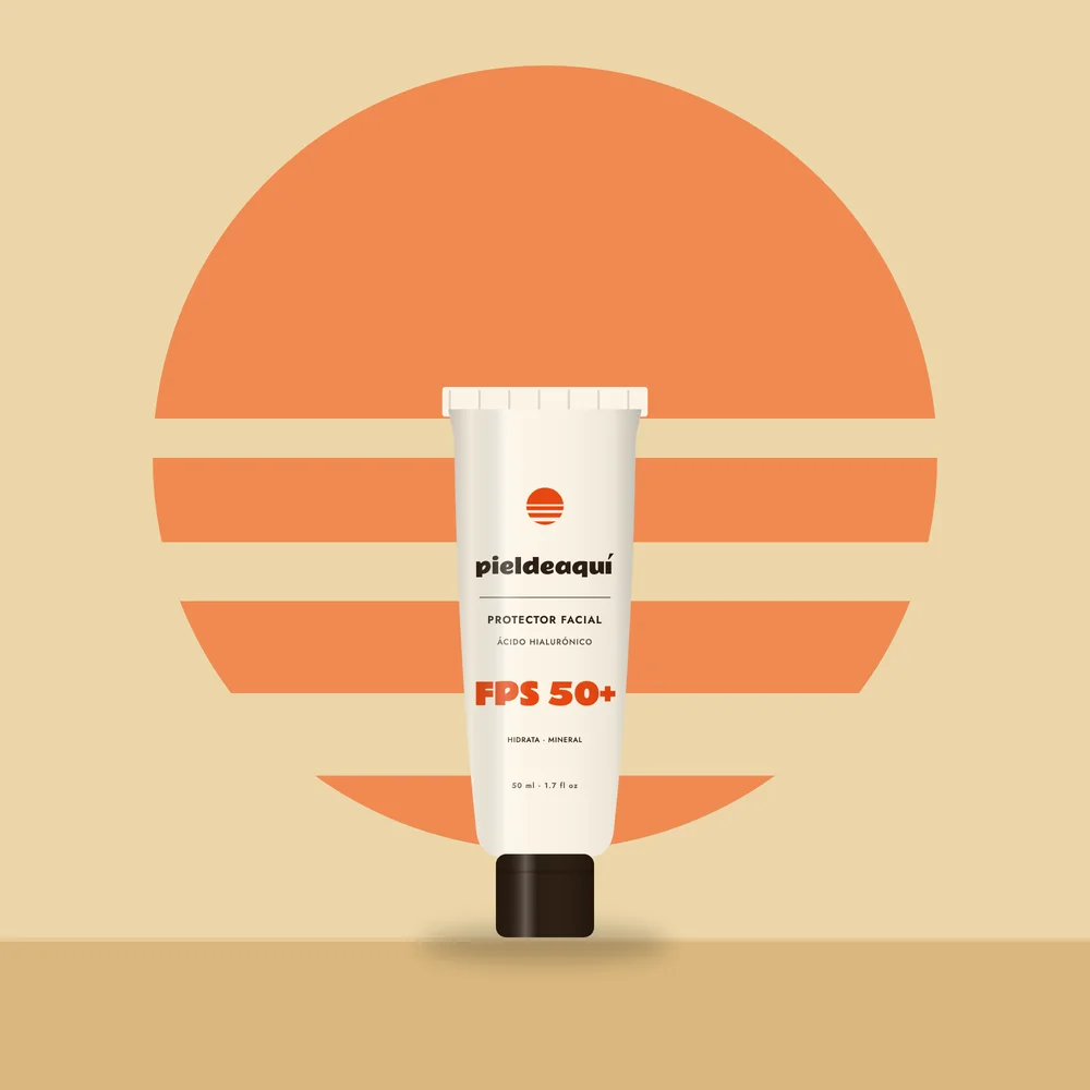 Protector Facial Anti Edad FPS 50+