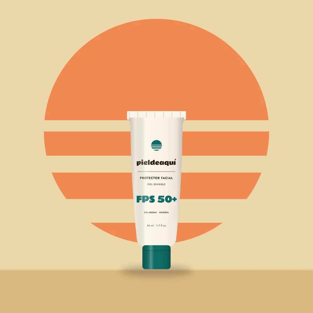 Protector Facial Piel Sensible FPS 50+